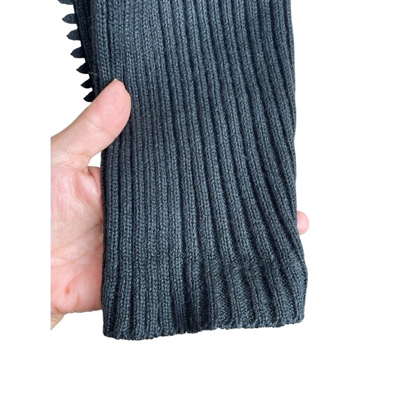 Designers Studio Originals Jacket Women's M Brown  Knit Patchwork 70s Retro Boho - Picture 5 of 8